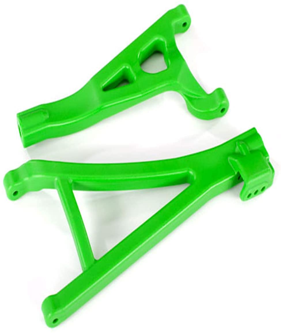 Traxxas 8631G Green Suspension Arms, Front Right, Heavy Duty: Upper (1)Lower (1)