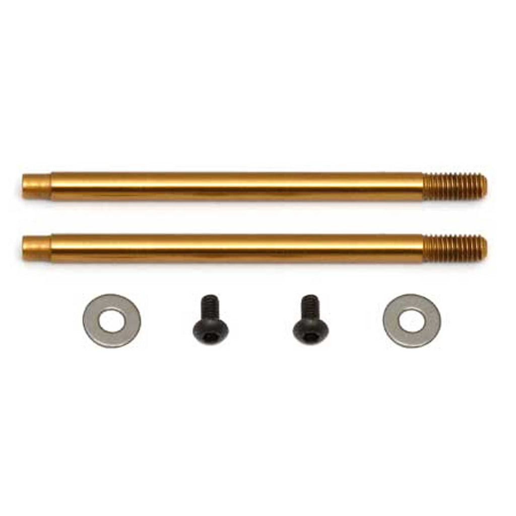 Team Associated 91619 3x27.5 mm Shock Shafts (V2), TiN