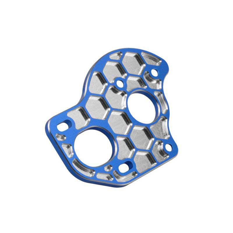 J Concepts JCO24081 3-Gear Laydown/Layback Trans Motor Plate,Blue:B6.1
