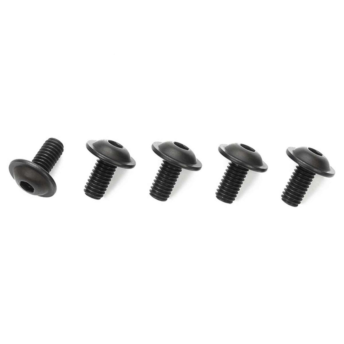 Tamiya 22008 3x6mm Steel Flanged Screws (5pcs.)