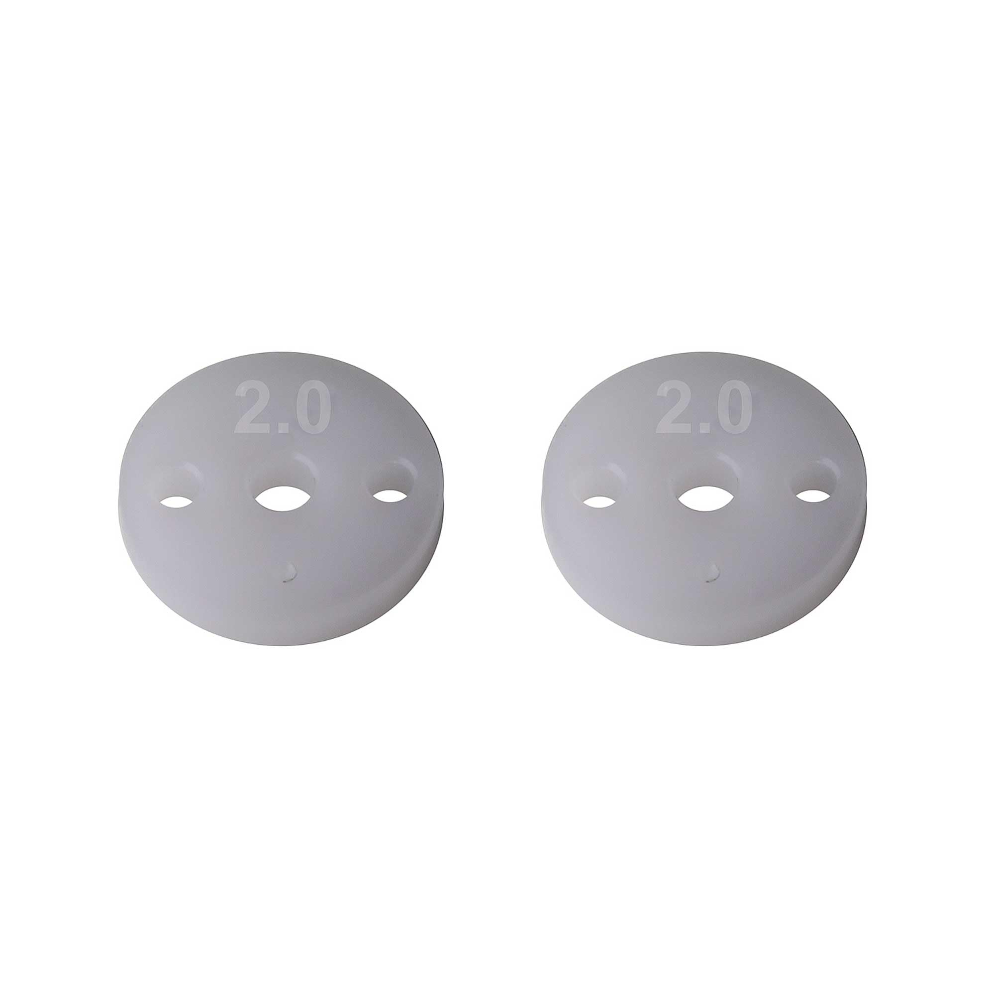 Team Associated 92429 13mm Shock Pistons, 2.5mm, 2x2.0
