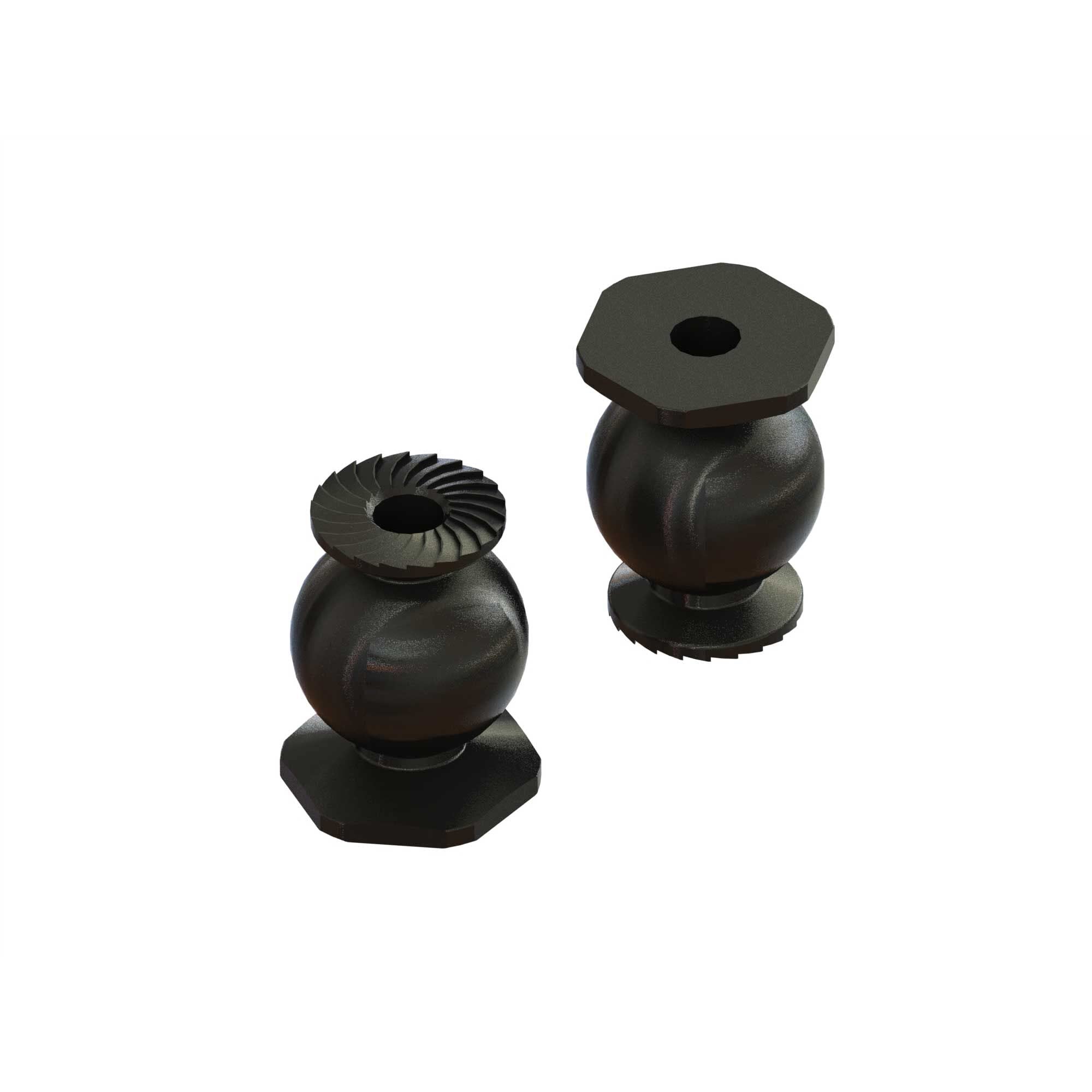 Arrma 330563 Pivot Ball M4x11x15.4mm (2)