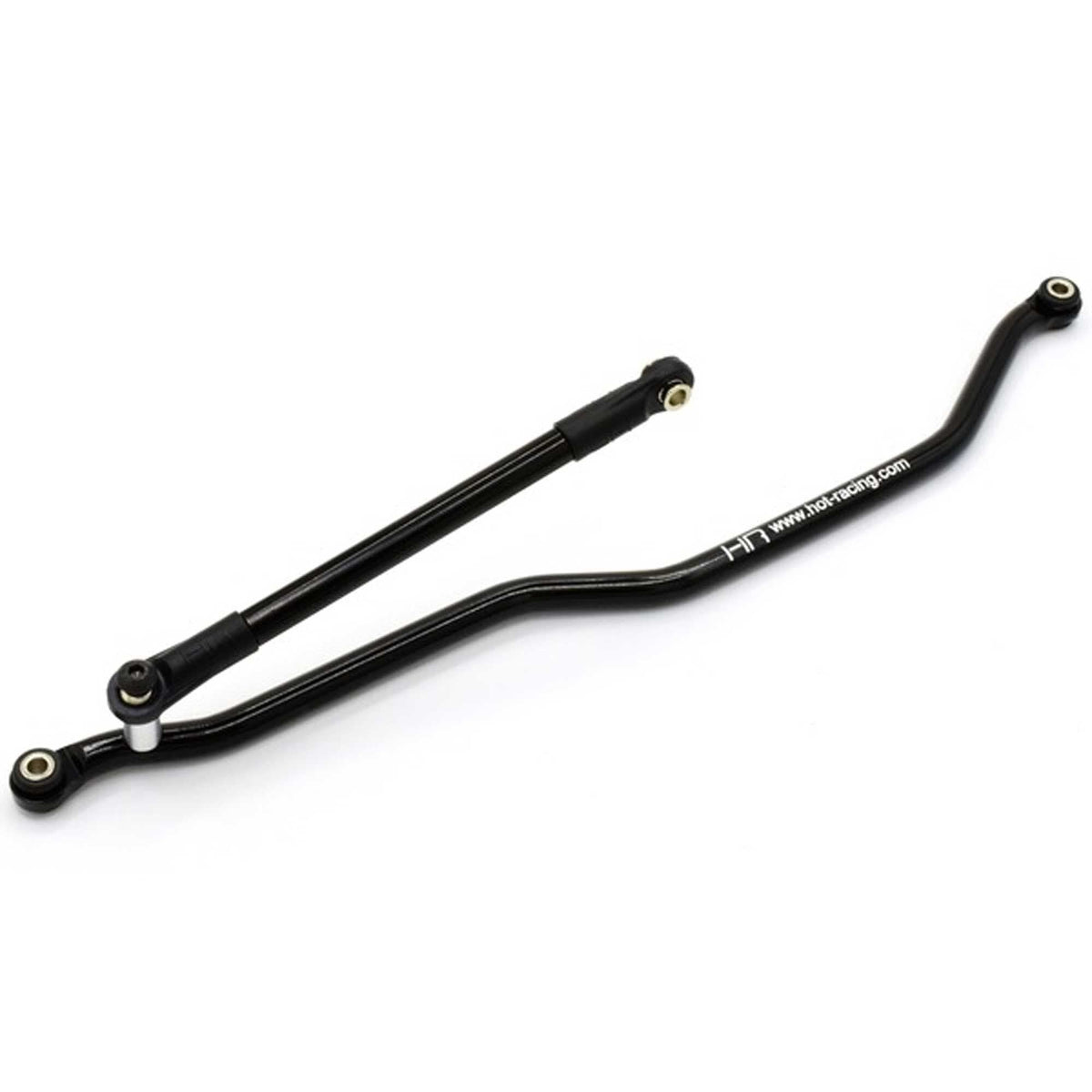 Hot Racing WRA49E01 Black Aluminum Fix Link Steering Rod Wraith Ridgecrest Deadbolt
