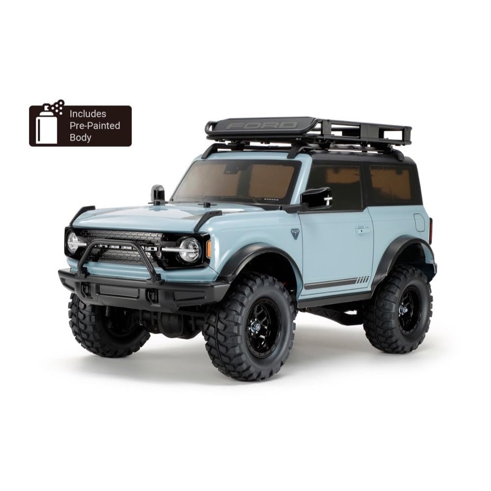 Tamiya 47483 1/10 RC 2021 Ford Bronco CC-02 4WD Pre-Painted Body Kit
