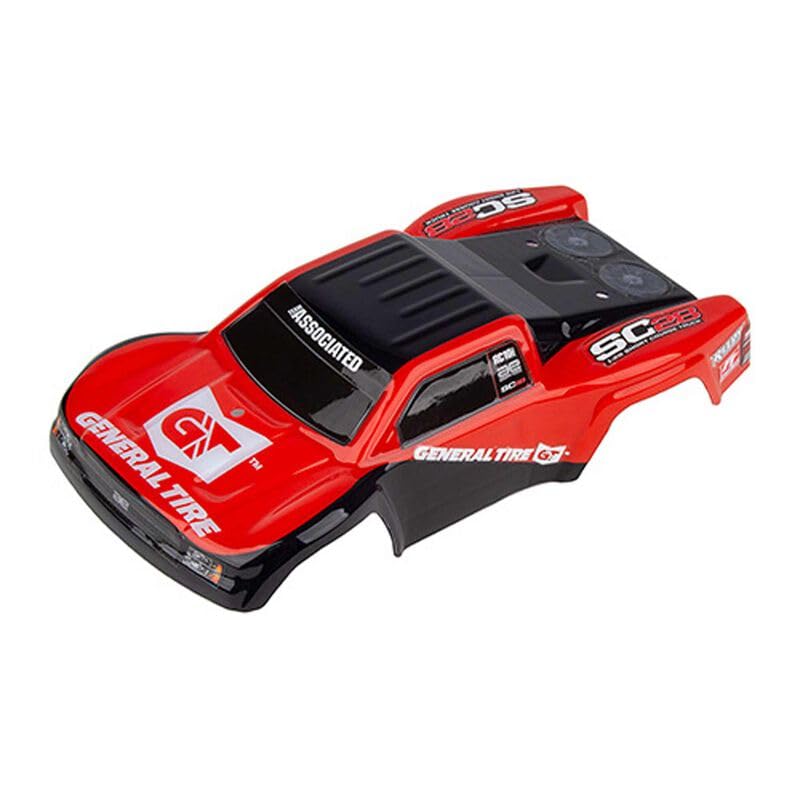 Team Associated 21452 SC28 General Tirese RTR body, pai
