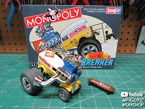 MPC 946M Monopoly Jail Breaker Custom Willys Panel SNAP1:25 Model Kit