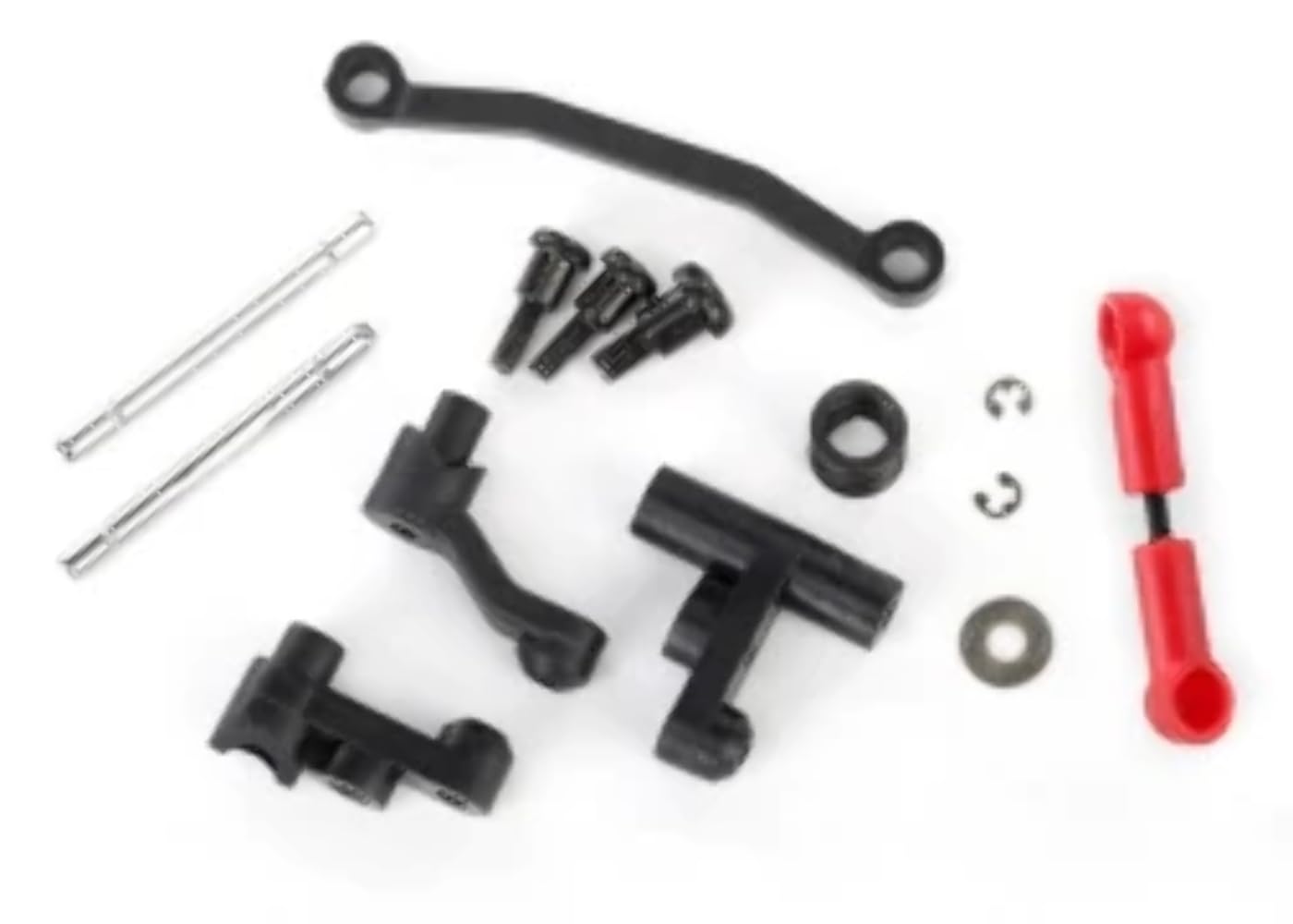Traxxas 7538X Steering Bellcranks, Servo Saver,Spring 1/18 Teton/LaTrax Rally