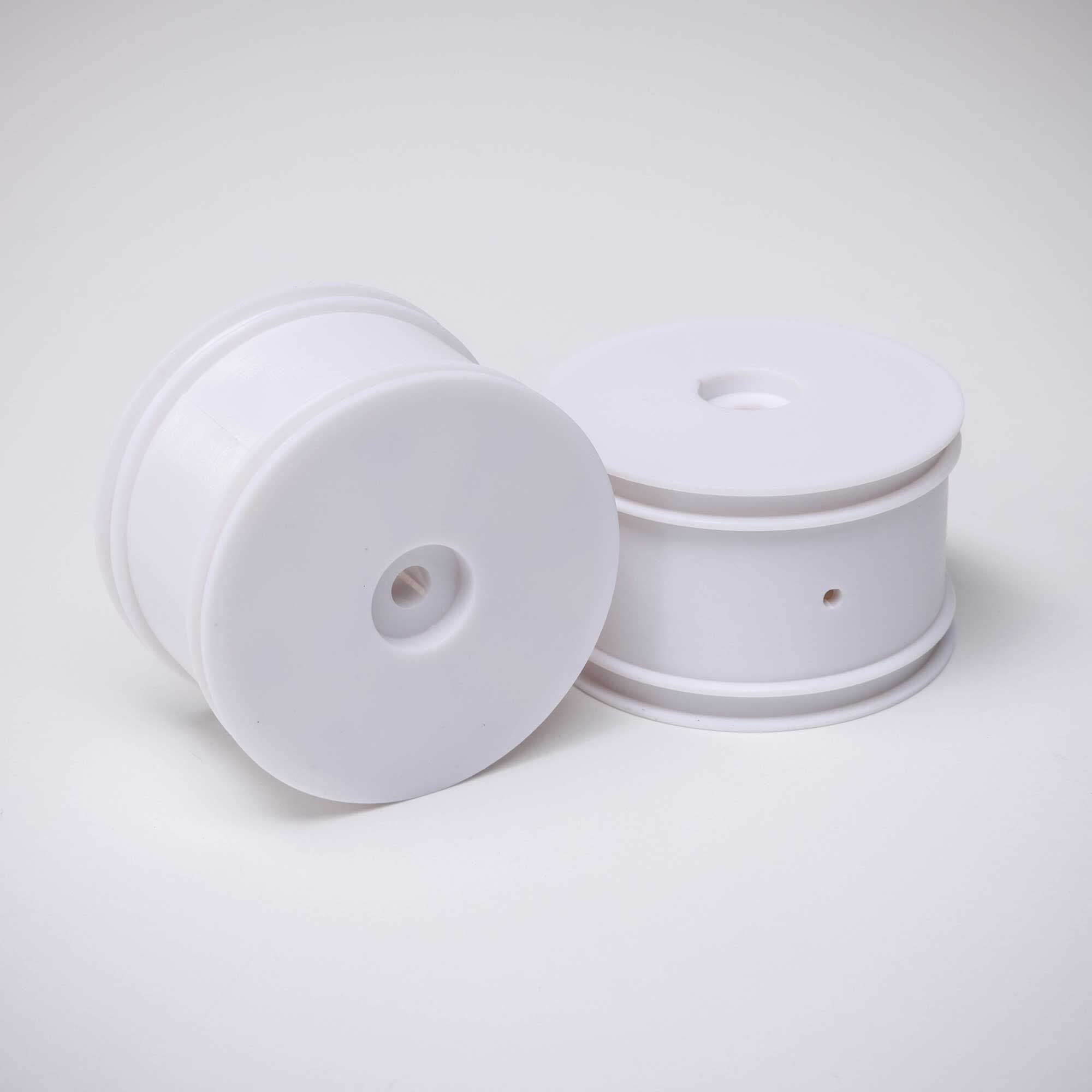 Losi LOS41026 Rear Wheel, White (2): Mini-B