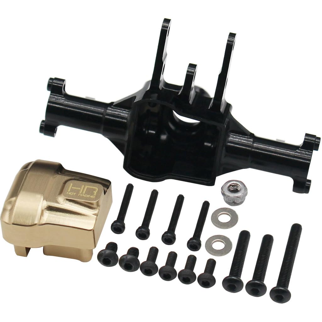 Hot Racing TRXM12H01 Front Aluminum Axle Brass cover TRX4-M