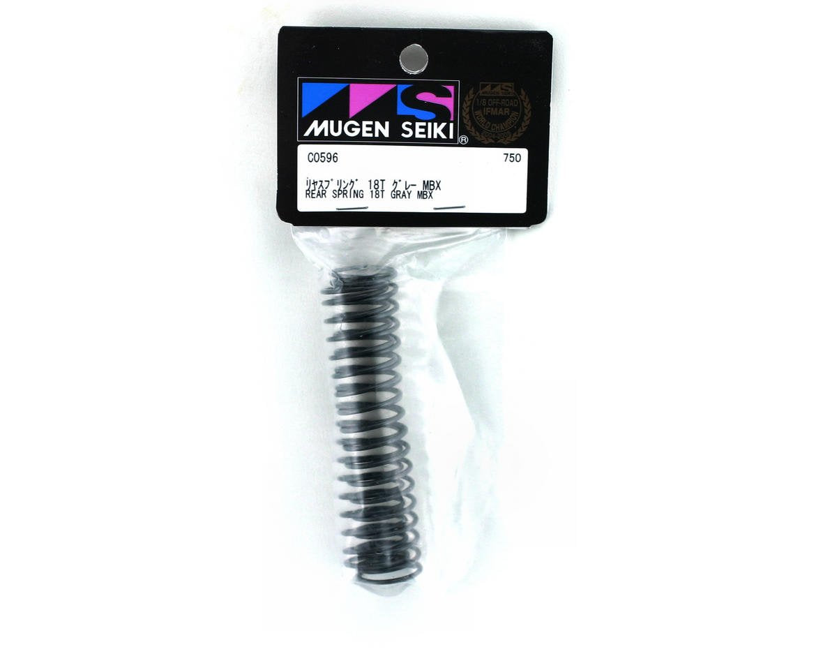 MUGEN C0596 REAR SPRING 18T GRAY MBX-5 MBX5 MBX-5R