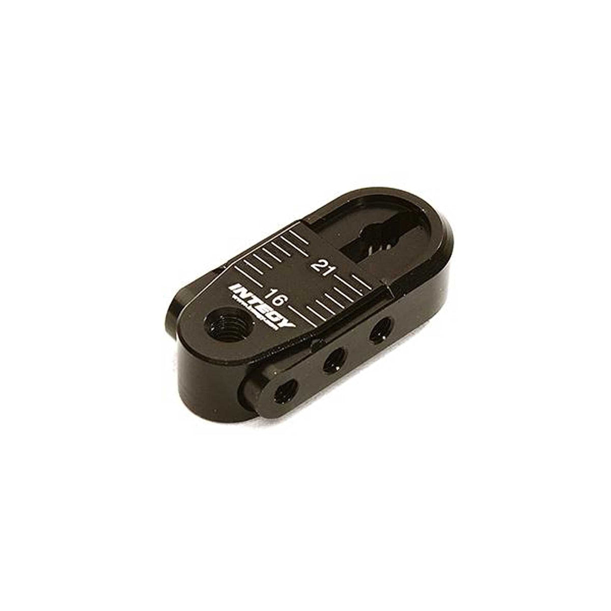 Integy C28401BLACK Adjustable Length Steering Servo Horn 25T -TRX-4