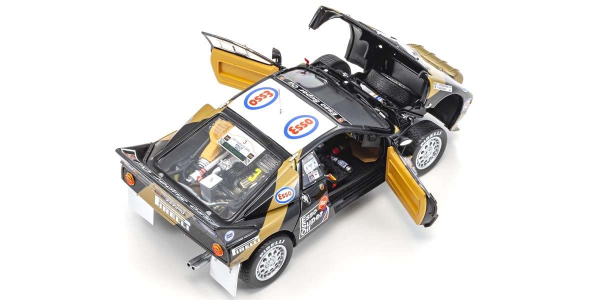 Kyosho KS08306H 1/18 Scale Lancia Rally 037 1985 Targa Florio #3