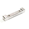 Integy C28339SILVER Alloy Rear Arm Mount -TRA 1/10 4-Tec 2.0