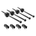 Traxxas 10750X Steel CV Driveshaft Assemblies & Drive Cups (4): Mini Maxx