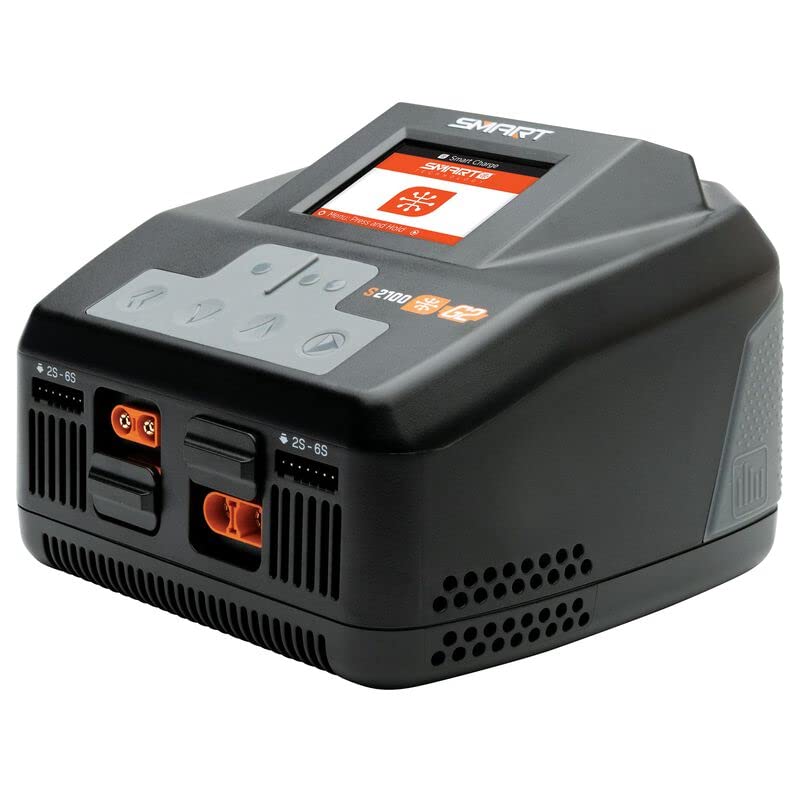 Spektrum SPMXC2000 Smart S2100 G2 AC Charger, 2x10