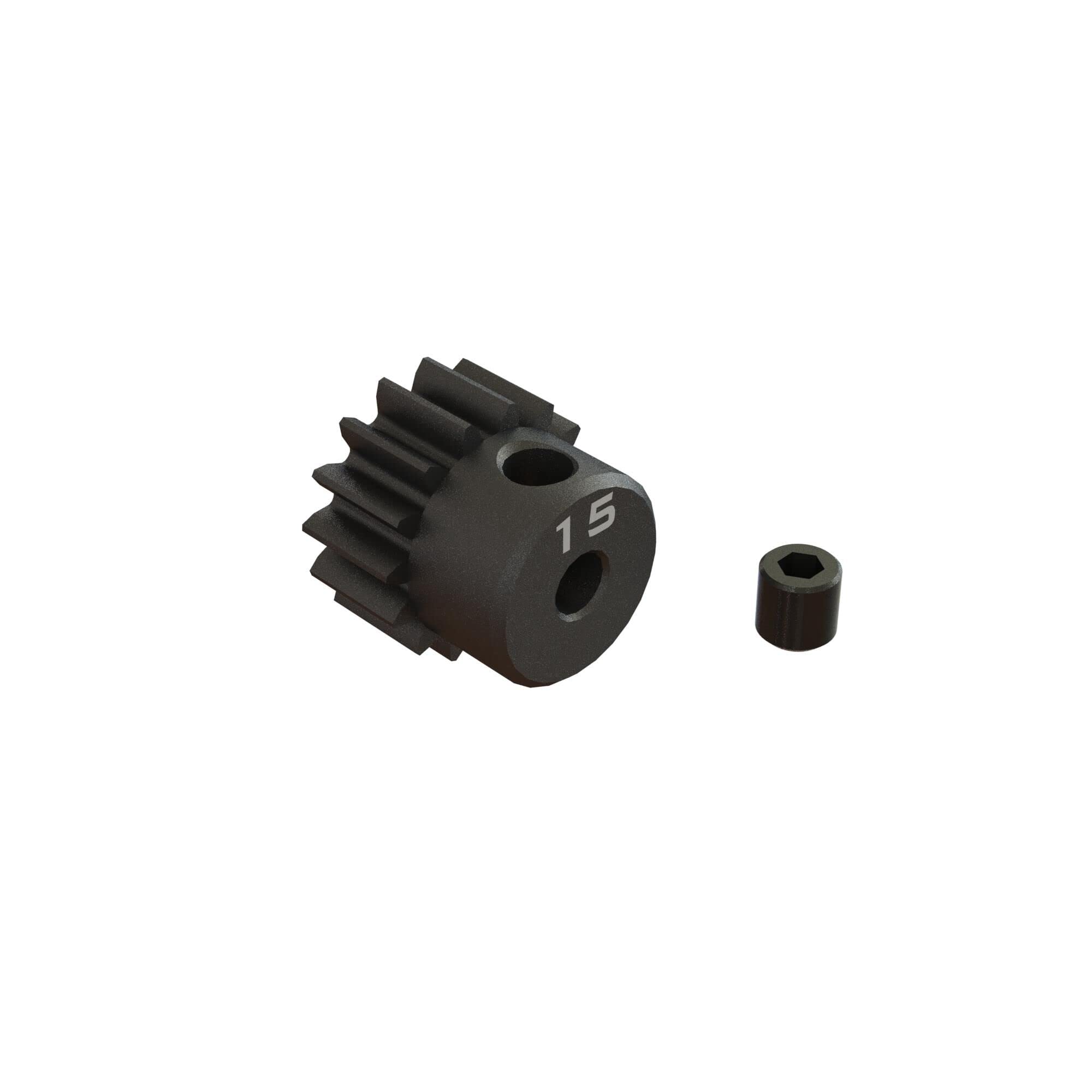 Arrma 311077 15T 0.8Mod 1/8" Bore CNC Steel Pinion Gear