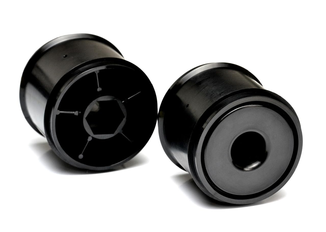 Exotek Racing 2121 F1 1/10 Disk Wheels - Rear, 1 Pair for use with Exotek F1 Tires Only