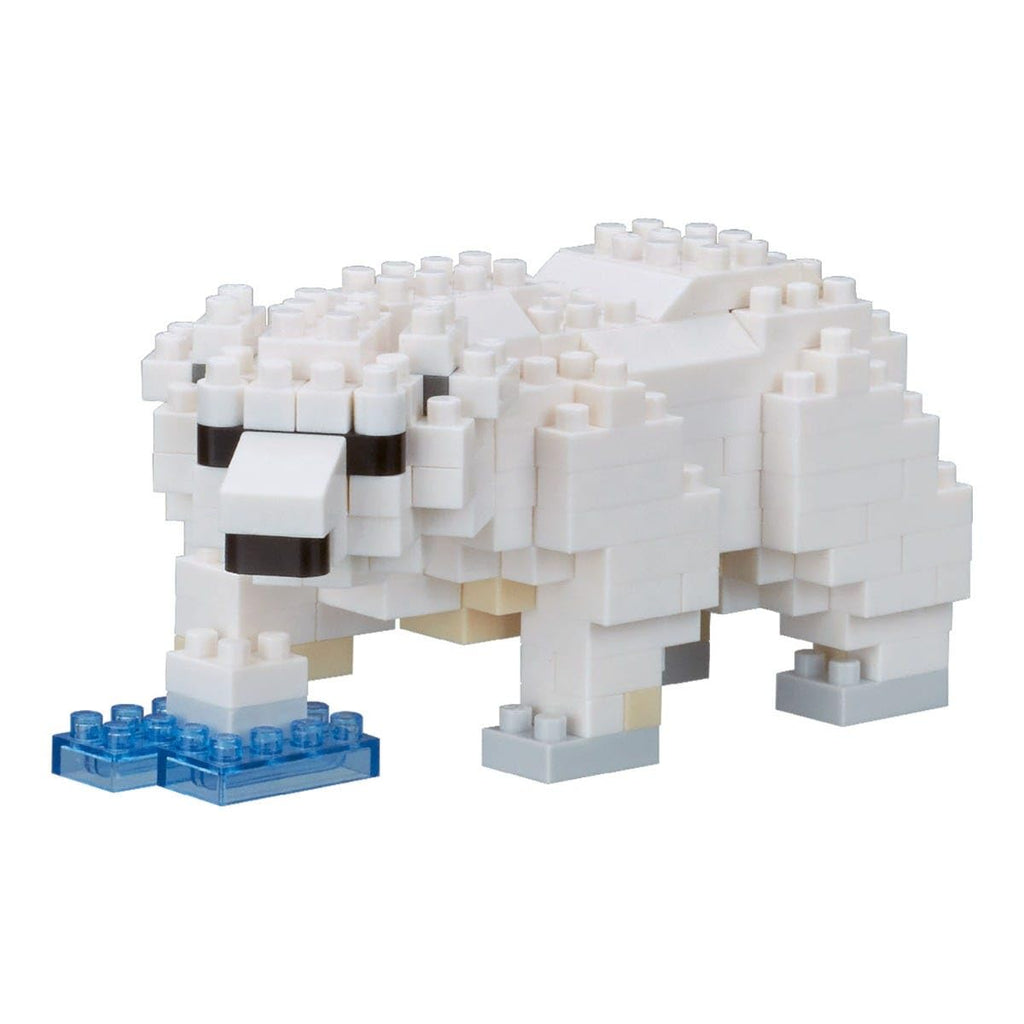 Nanoblock 21457 Polar Bear "Animals", Nanoblock Collection Series