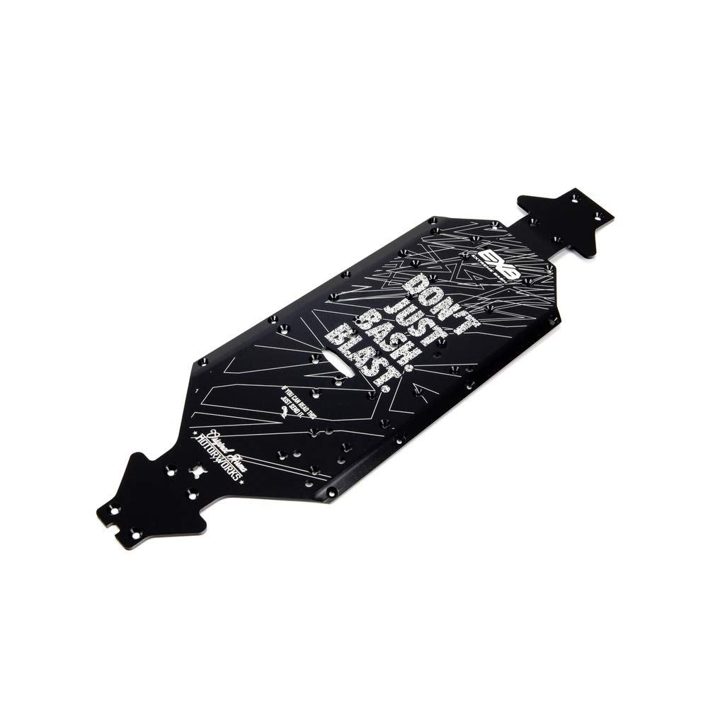 Arrma 320572 Aluminum Chassis CNC 7075 T6 SWB Black