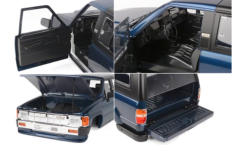 RC4WD ZB0254 1985 Toyota 4Runner Hard Body Complete Set (Medium Blue)