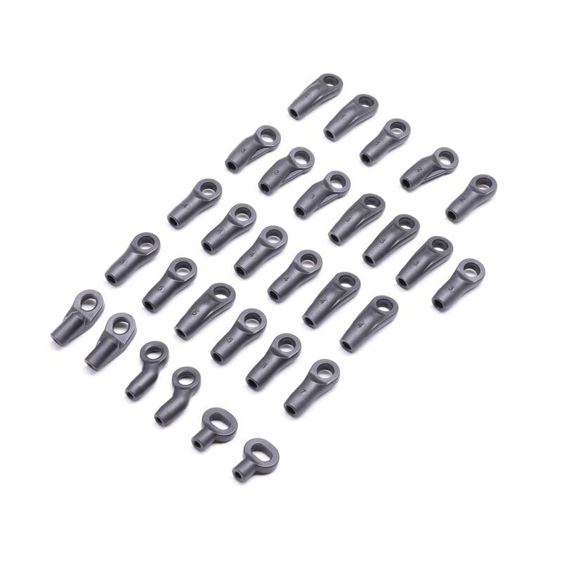 Axial  AXI-2065 HD Rod Ends M4 (20): Capra 1.9 UTB
