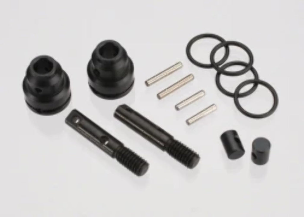 Traxxas 7055 Steel Driveshaft Rebulid Kit: 1/16 E-Revo Slash Fiesta & Rally