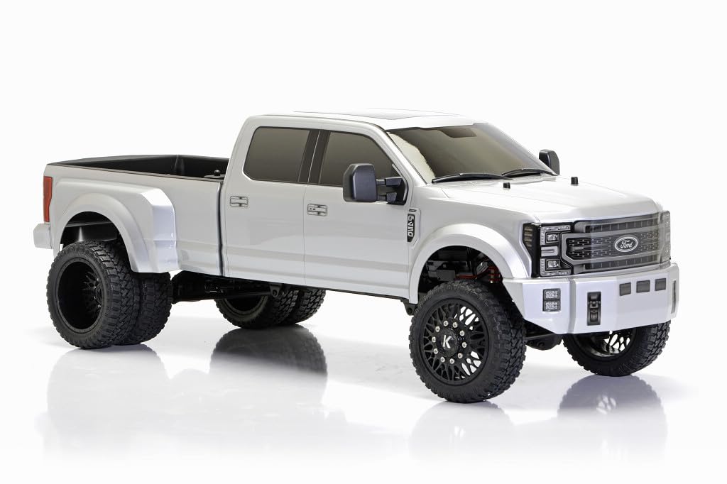 CEN Racing 8983 Ford F450 1/10 4WD Solid Axle RTR Truck - Silver Mercury