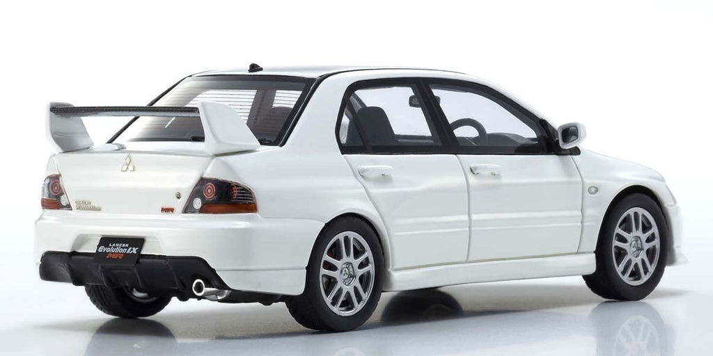 Kyosho KSR43111W 1/43 Scale Mitsubishi Lancer Evolution IX MR, White