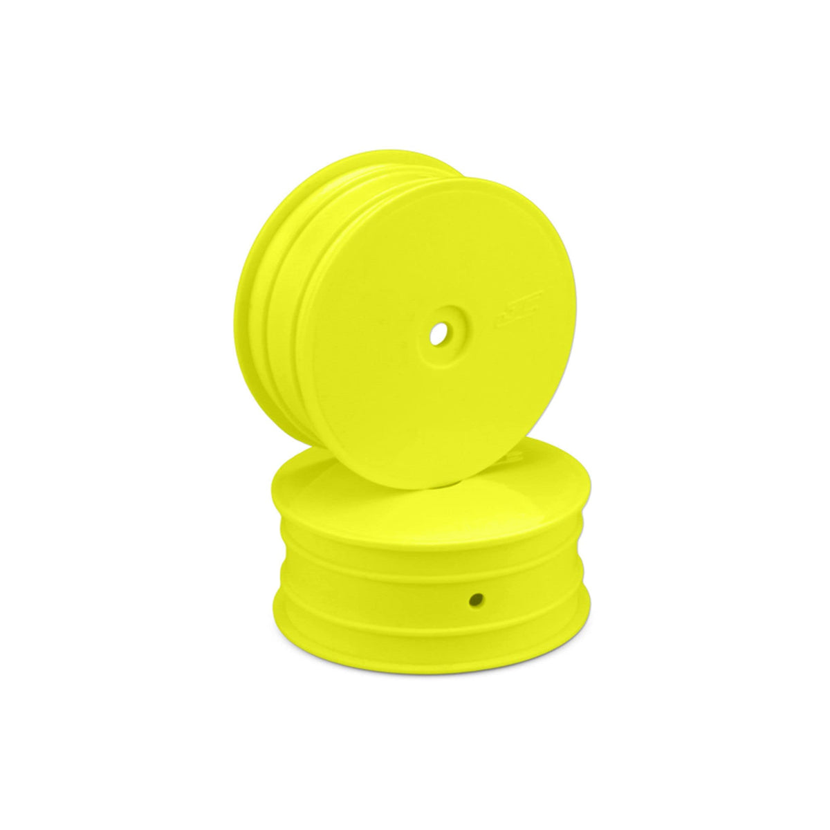 J Concepts JCO3327Y Mono, 2.2" 12mm Hex Fontr Wheel,Yel:TLR 22-4 (4)