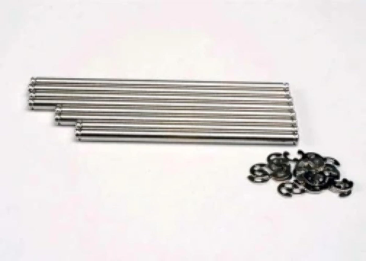 Traxxas 4939X Stainless Steel Suspension Pins T-Maxx 1.5 2.5 Aluminum Bulkhead