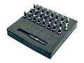 CEN Racing CKD0619 Bullet Wheel Lug(Silver chrome M2 studs, w/tool, 24pcs)
