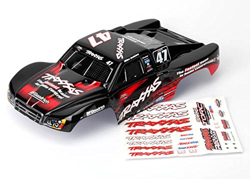 Traxxas 7085 Body, Mike Jenkins #47, 1/16 Slash (Painted, Decals Applied)