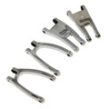 Redcat Racing 14524 Front Upper and Lower Arms, Chrome (1set)
