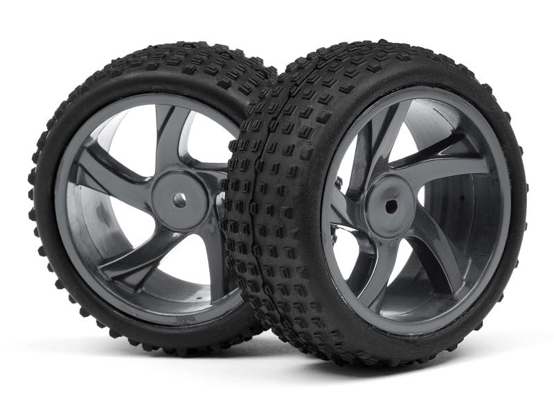 Maverick 28052 1/18 BUGGY WHEEL & TYRE ASSEMBLY (ION XB)