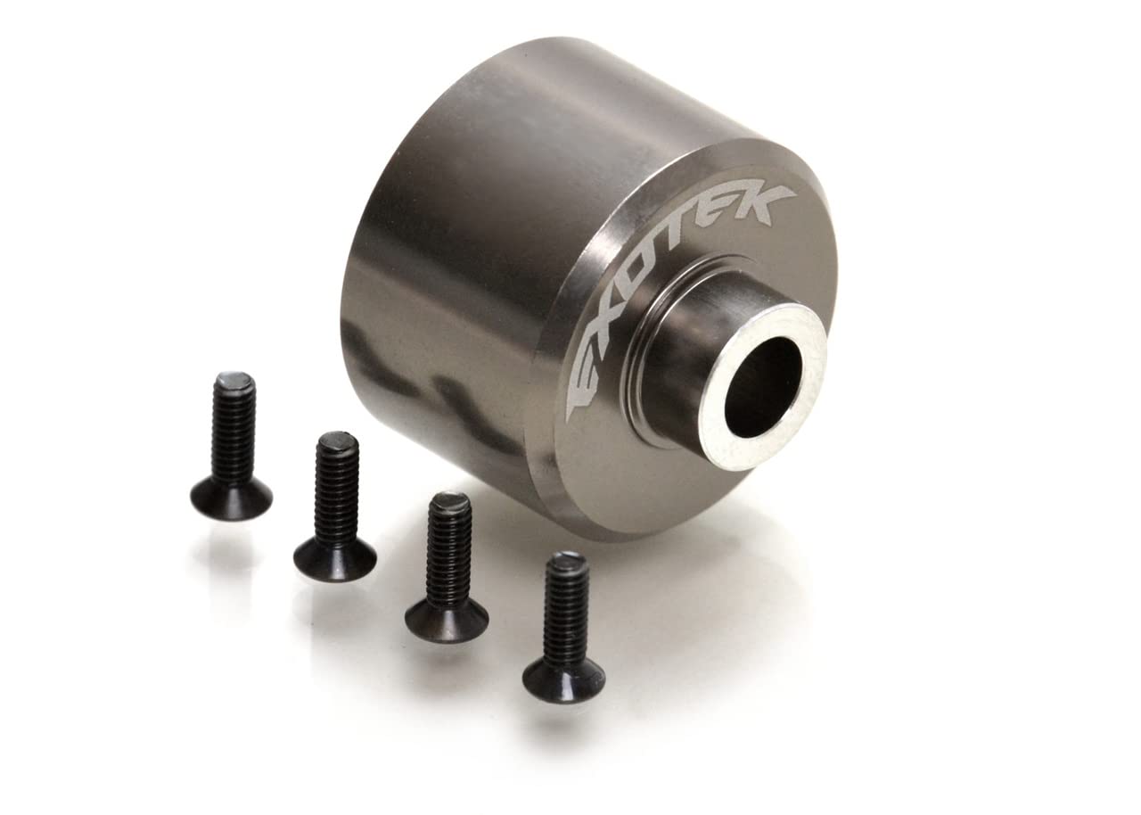 Exotek Racing 1843 Rock Baja Rey Alloy Differential Gear Case with HD Screws