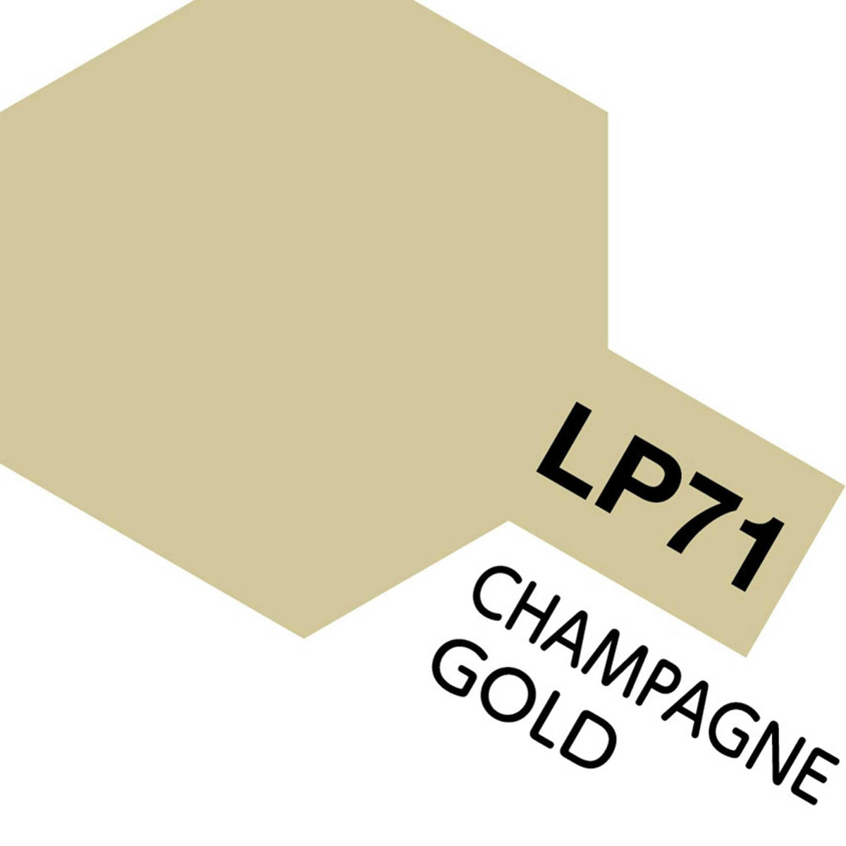 Tamiya 82171 Lacquer Paint, LP-71 Champagne Gold, 10 mL