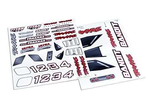 Traxxas 2413X Decal Sheet, Bandit