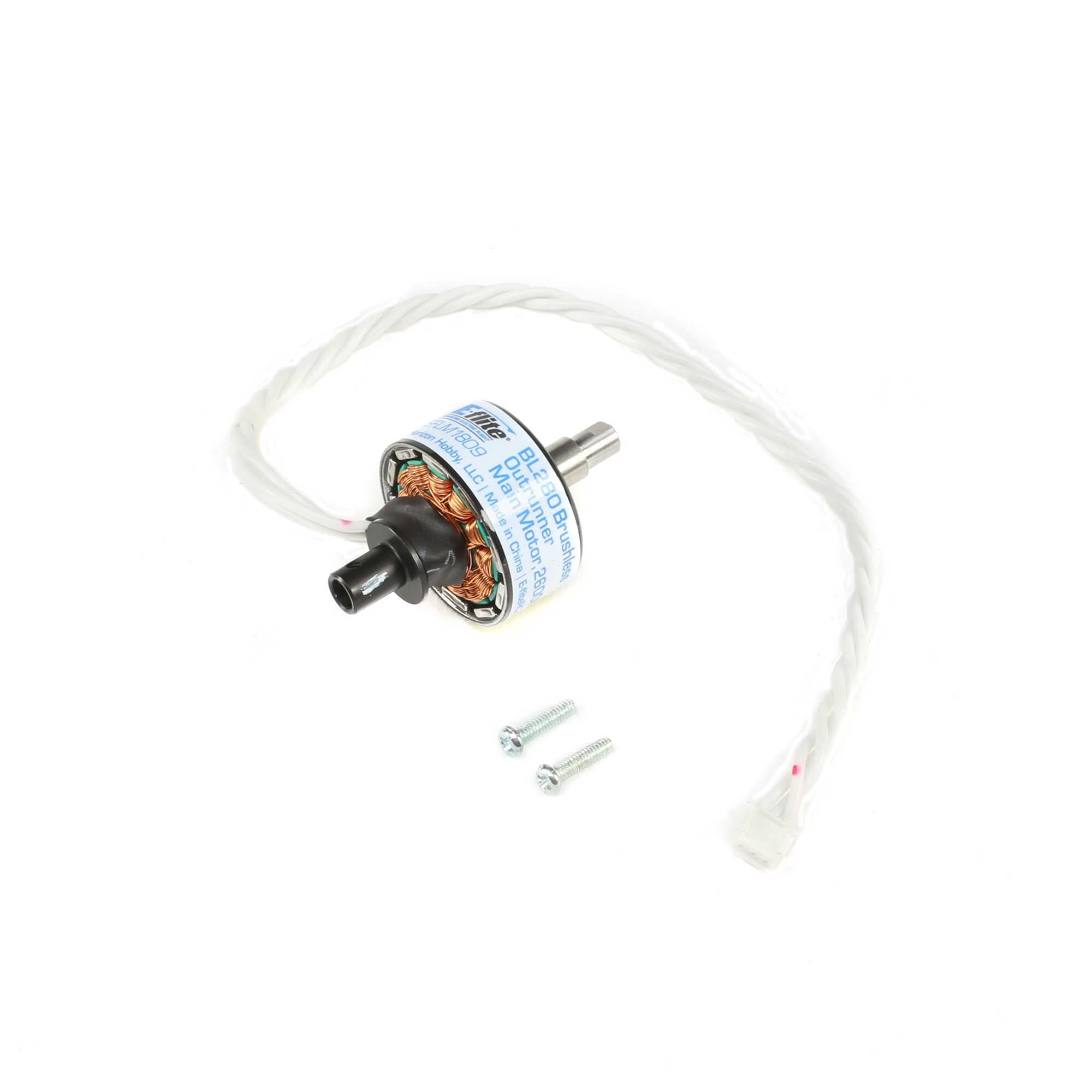 E-Flite EFLM1809 BL280 Brushless Outrunner Motor, 2600Kv