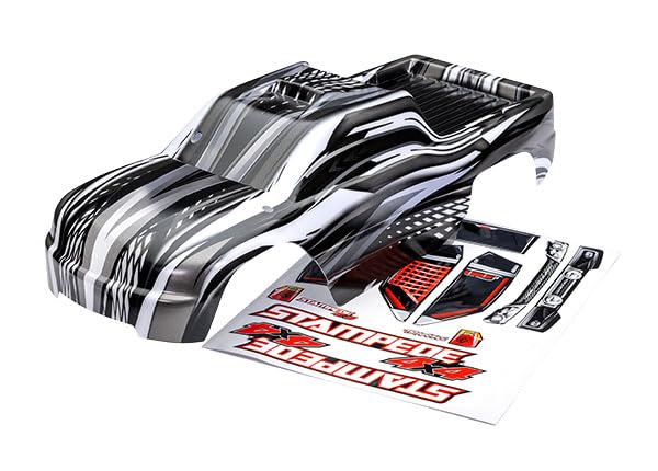 Traxxas 6729 Body, Stampede 4x4 Prographix (Requires Paint)