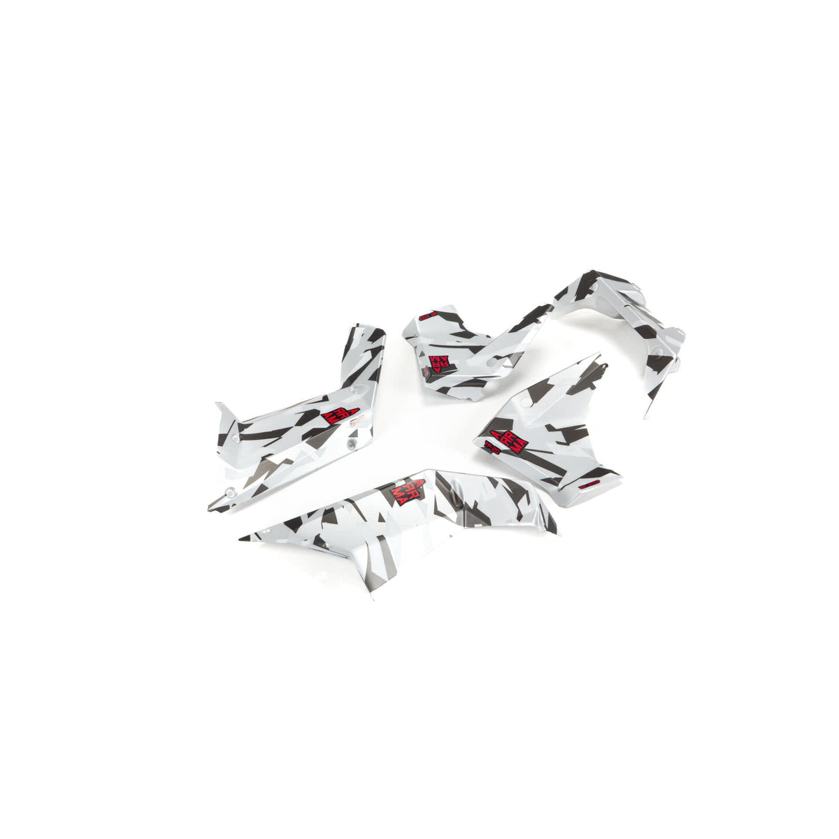 Arrma 411017 Fireteam Guard Set Painted White Camo