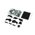 Losi LOS260006 Black Plastics w/Wraps: PM-MX