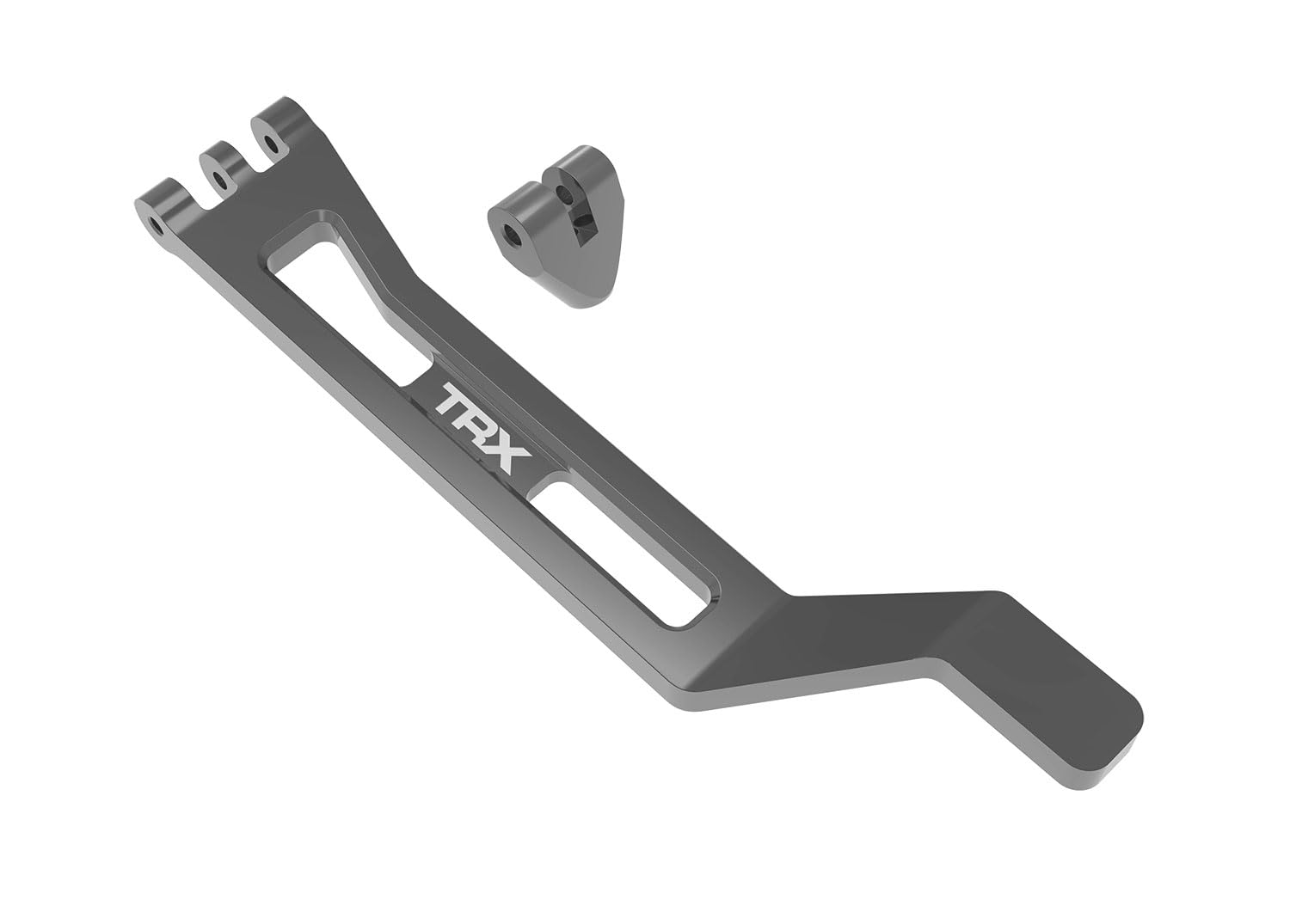 Traxxas 10726-GRAY Battery Hold-Down/Post, Aluminum, Gray: Mini Maxx