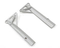 Vanquish Products 06781 Poison Spyder JK LED Light Bar Mount Clear Anodized