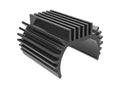 Traxxas 9793-GRAY Heat Sink, Titan 87T Motor (6061-T6 Aluminum, Dark Titanium-Anodized)