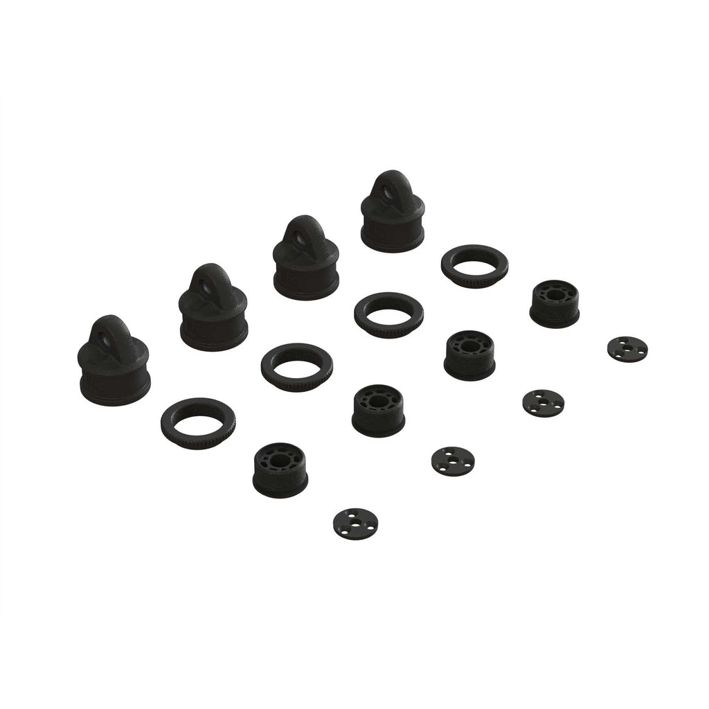 Arrma 330568 Shock Cap, Collar & Cartridge Set