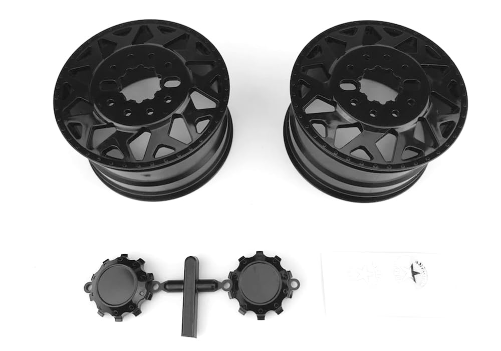 CEN Racing CD0603 American Force H01 Contra Wheels (Black w/ Black Cap)