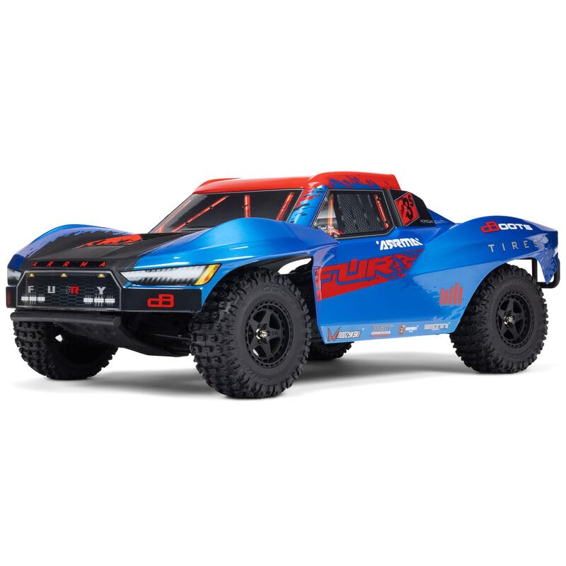 ARRMA RC Truck 1/10 Fury 2wd 223S BLX Brushless Short Course Truck RTR