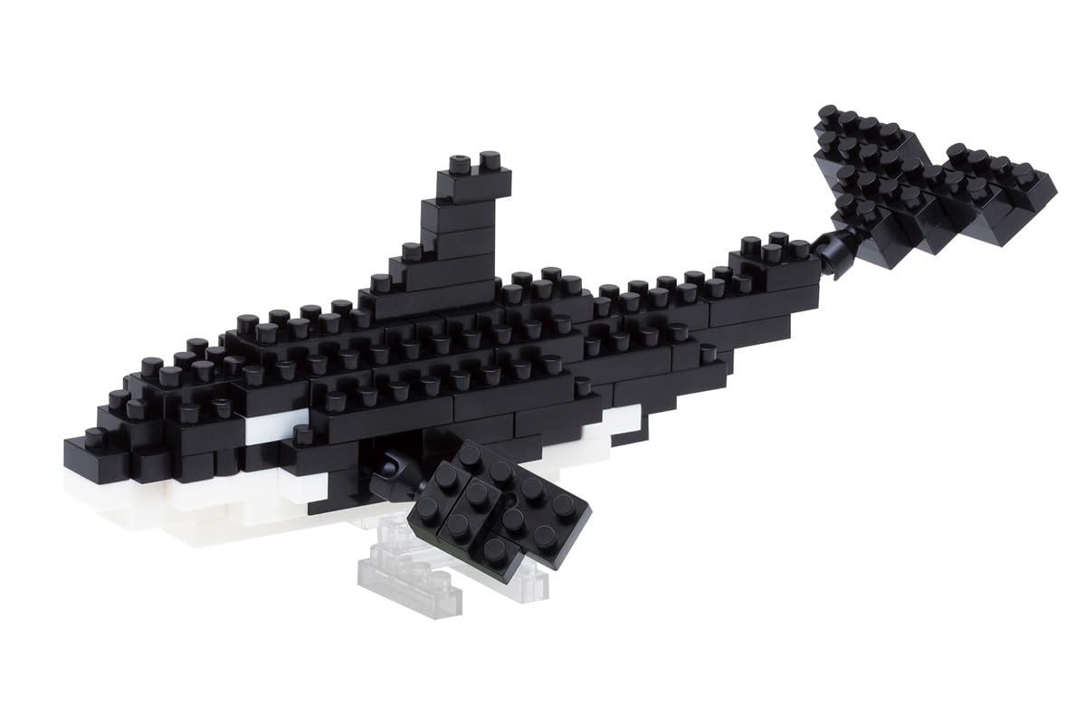 Nanoblock 14926 Orca "Sea Friends", Nanoblock Collection Series