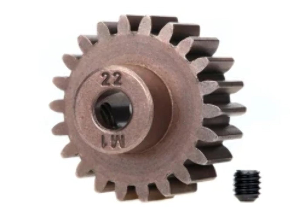 Traxxas 6495X Pinion Gear 22T 1.0 Metric Pitch 5mm Shaft: 1/7 X0-1 XO-1