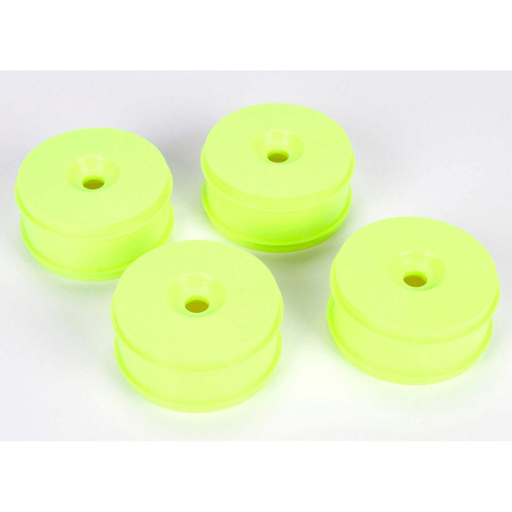 Team Losi Racing TLR44000 1/8 Buggy Dish Wheels(4) Yellow: 8IGHT Buggy 3.0 8B